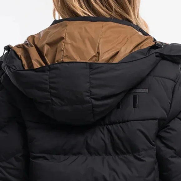 Black down puffer jacket - Picture 3 of 13